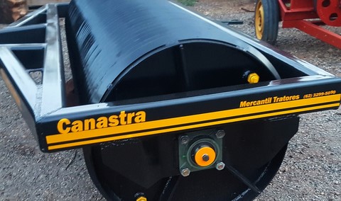 rolo mancal externo e duplo dreno